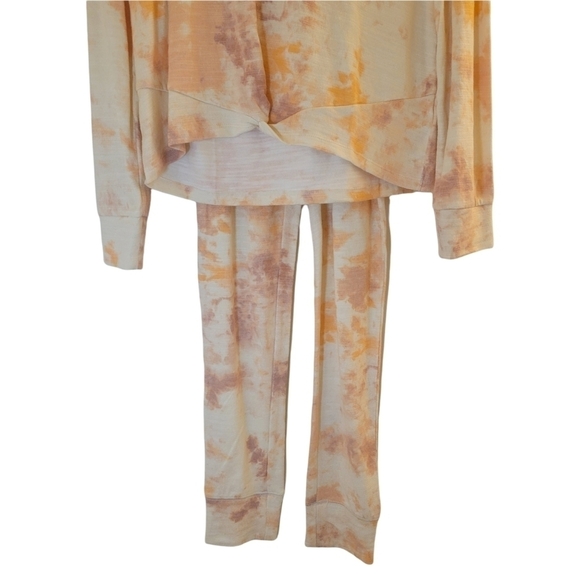 NWOT Cozy-Knit Tie-Dye Twist-Hem Pullover Hoodie & Jogger Leggings… - Picture 14 of 15